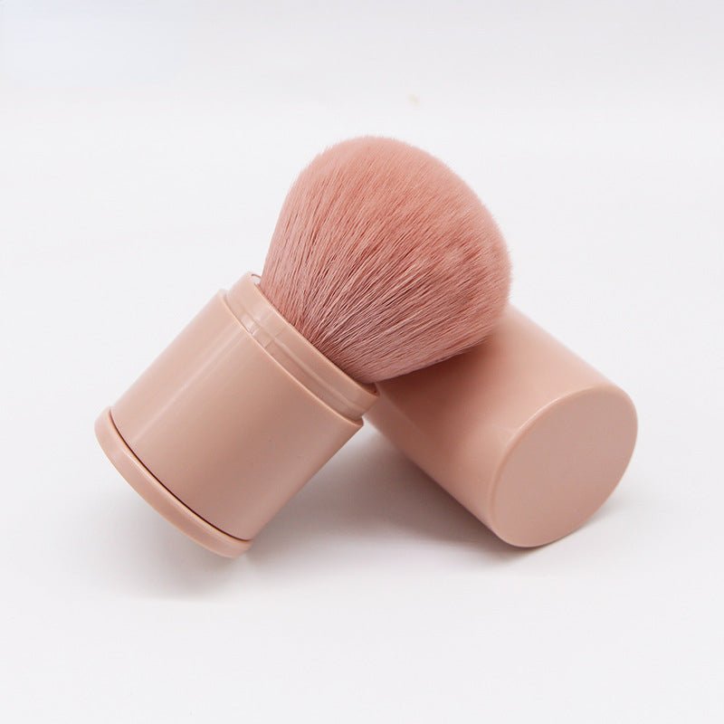 1666795865996-14c4c50964e140a393051cc805df5e0e-goods Retractable Powder Blush Brush - Portable, Soft Bristles, Travel Size