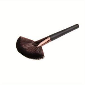 1715873097405-74173c7df35049dd9a9fa1ba25a52b58-goods Fan-shaped Powder Finishing Brush - Black and Golden Handle