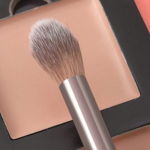 1dbe70b741a111f8e840578dfa4743f5-1 Wooden Champagne Highlighter Brush - Soft Bristles, Ergonomic Design