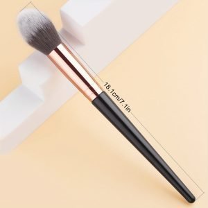 4396afebd86d37dd6c06d5478f460a99 Premium Flame Design Highlighter Brush: Soft, Angled, Ideal for Daily and Professional Makeup