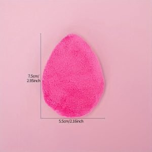 4428623032d7169bca706640d724ea63-1 1pc Water Drop Shaped Powder Puff - Latex-Free, Double-Sided, for Flawless Face Makeup