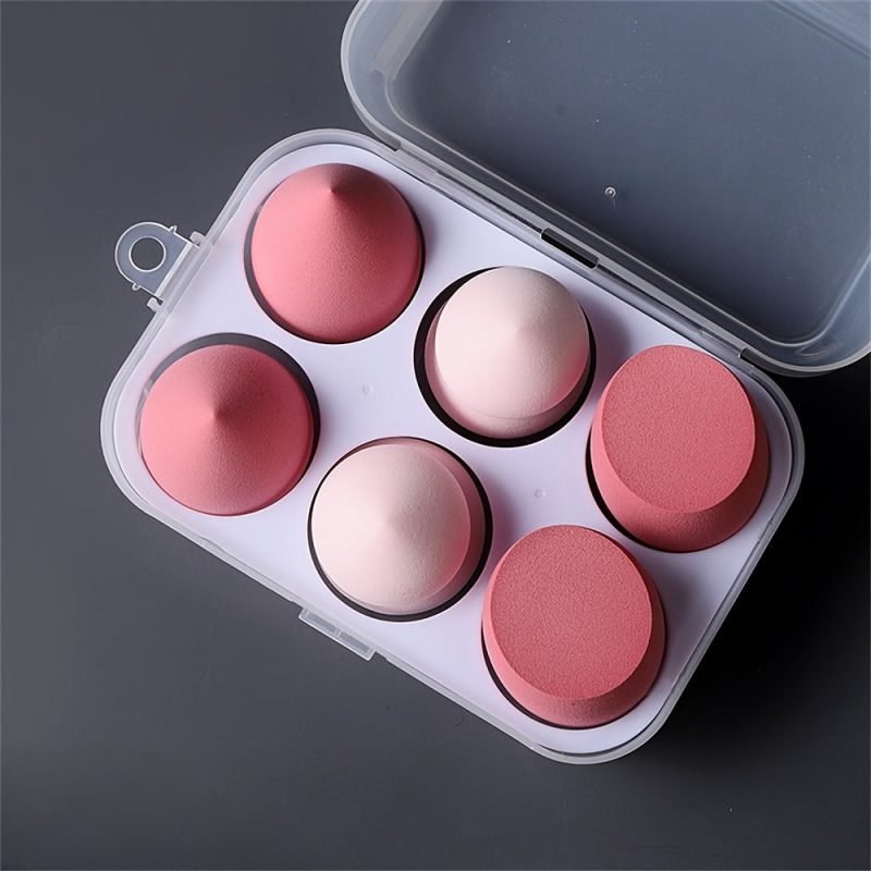 582807f0-5471-4171-bed0-b361fa341edc 4PCS Premium Makeup Sponge Set - Bouncy Beauty Blender, Soft for Wet & Dry Use