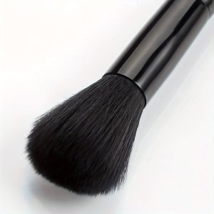 5b28103081ca5f6b6994571da2e78193-1 Wooden Handle Nylon Bristle Blush Brush - Soft, Gentle, Reusable