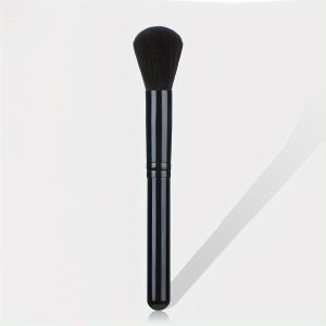 718b9ae88b37f20b5e70b59d95832048-1 Wooden Handle Nylon Bristle Blush Brush - Soft, Gentle, Reusable