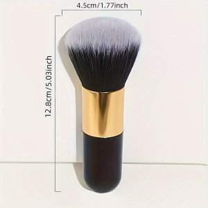71a53e5bd845805af0e7b669d0b0ff3f-1 Large Size Powder Brush - Soft Nylon Bristles, Multifunctional Makeup Tool