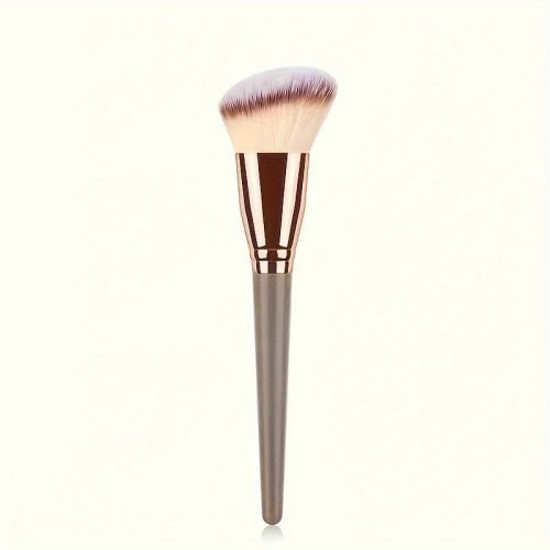 Premium Nylon Bristle Contour Brush: Soft, Angled, Multifunctional