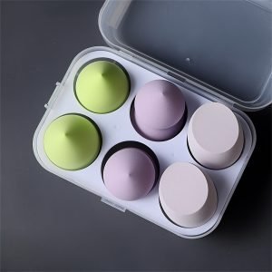 e1c8fc16-e1c8-4848-8be2-04dbb3da793d 4PCS Premium Makeup Sponge Set - Bouncy Beauty Blender, Soft for Wet & Dry Use