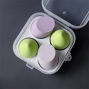 e29df095-3df0-40d1-a19d-1379b6a17dfb 4PCS Premium Makeup Sponge Set - Bouncy Beauty Blender, Soft for Wet & Dry Use