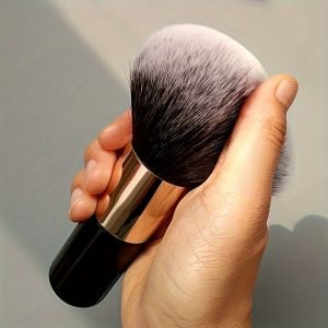e3efa3100f8528b29802779c3b95073c-1 Large Size Powder Brush - Soft Nylon Bristles, Multifunctional Makeup Tool